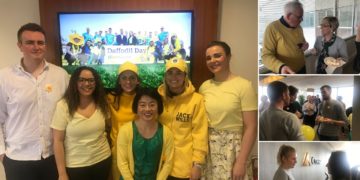 Crowe staff supporting Daffodil Day 2019
